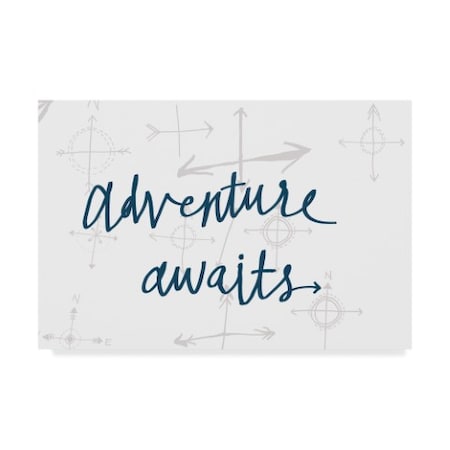 Wild Apple Portfolio 'Adventure Awaits V2' Canvas Art,16x24